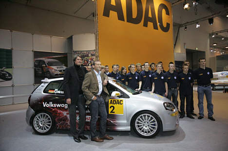 ADAC Volkswagen Polo Cup 2008 deltagerne.
